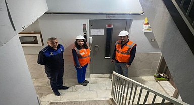 Asansörleri Denetliyor