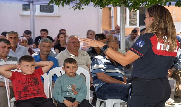 İzmir’in kırsal mahalleleri yangına karşı güçleniyor